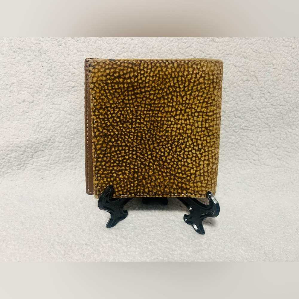 Borbonese Squail Suede Compact Wallet - Picture 3 of 11